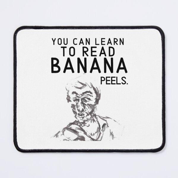 Item preview, You Can Learn To Read Banana Peels Sketch designed and sold by LindaKrebsS.