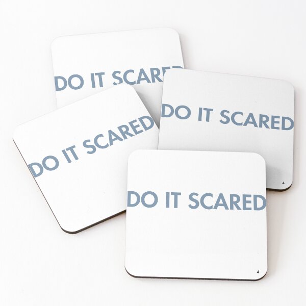 Item preview, do it scared quote designed and sold by upupupshop.