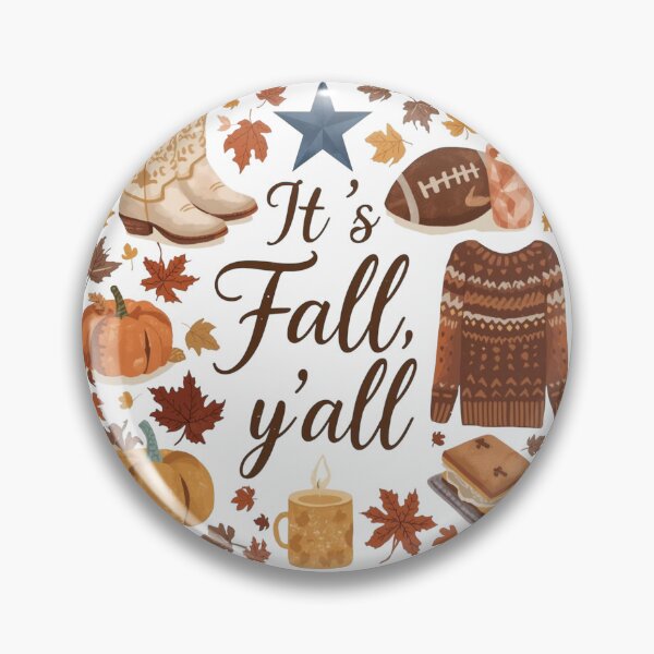 Item preview, It’s Fall, y’all designed and sold by MamaAndBeanie.