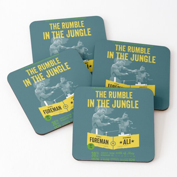 Item preview, Ali vs Foreman Rumble in the Jungle.png designed and sold by getcust556.