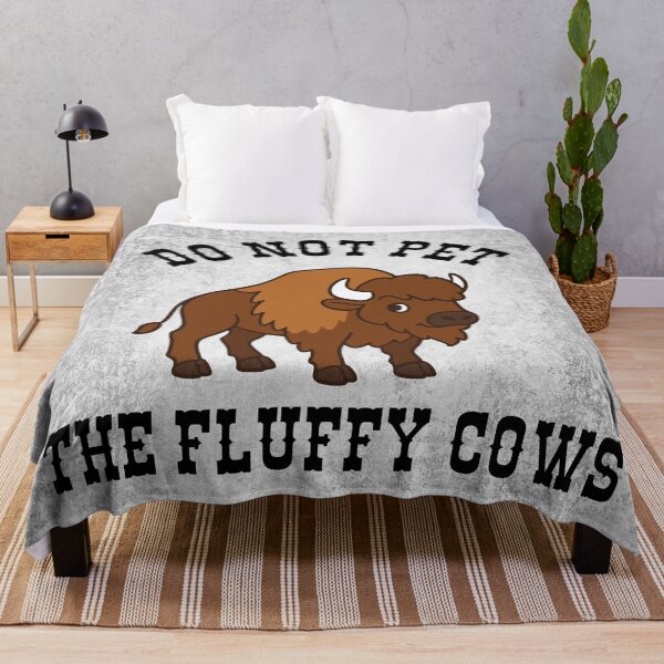Item preview, Bison Buffalo Do Not Pet the Fluffy Cows Funny designed and sold by Magnolia Valley Art.