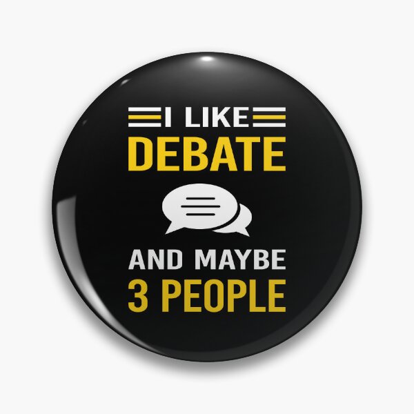 Item preview, I Like 3 People Debate designed and sold by xaviajames9.