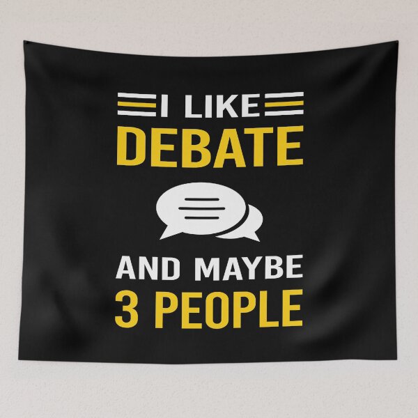 Item preview, I Like 3 People Debate designed and sold by xaviajames9.