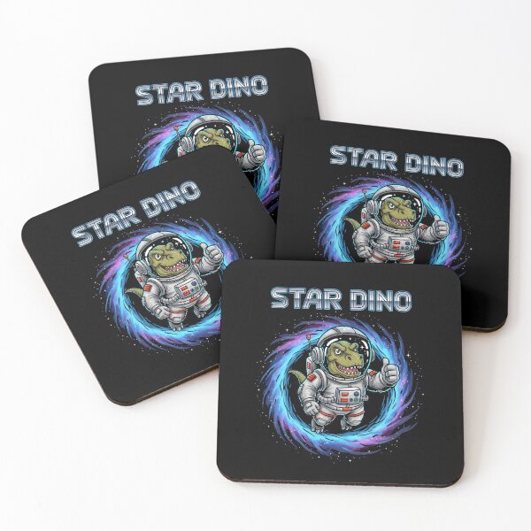 Item preview, Dinosaur astronaut. designed and sold by MyHappyArtShop.