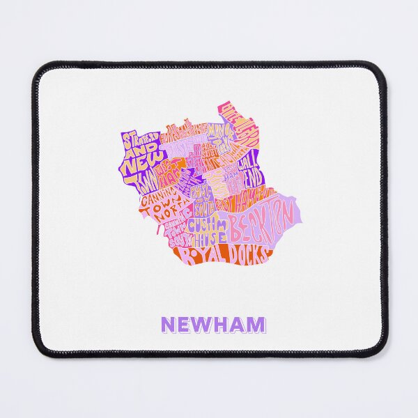 Item preview, Newham - London Boroughs designed and sold by damnfinecuppa.