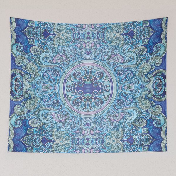 Item preview, Blue Undulation designed and sold by RabbiVole.