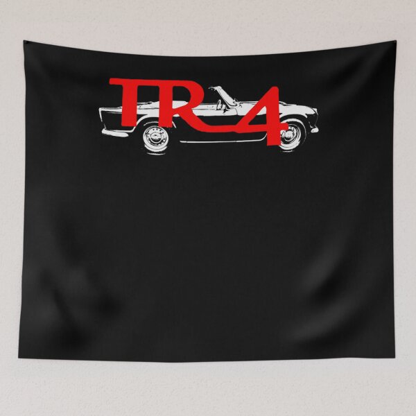 Item preview, Triumph Tr4 1960S Classic Car Side View Monoblock White With Emblem designed and sold by charlievgla.