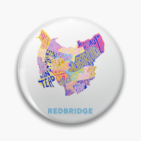 Item preview, Redbridge- London Boroughs designed and sold by damnfinecuppa.