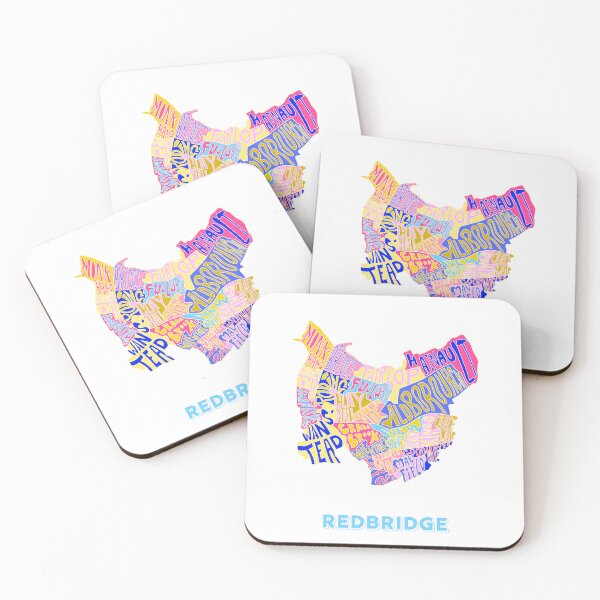 Item preview, Redbridge- London Boroughs designed and sold by damnfinecuppa.