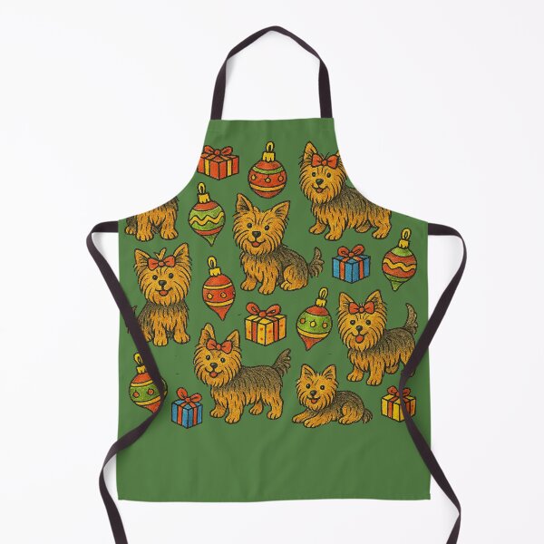 Item preview, Yorkie Christmas designed and sold by FrictionMaxxing.