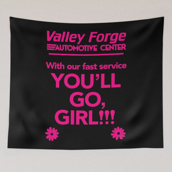 Item preview, Valley Forge Automotive Center 'You'll Go, Girl!' - Tires TV Show designed and sold by acquiesce13.