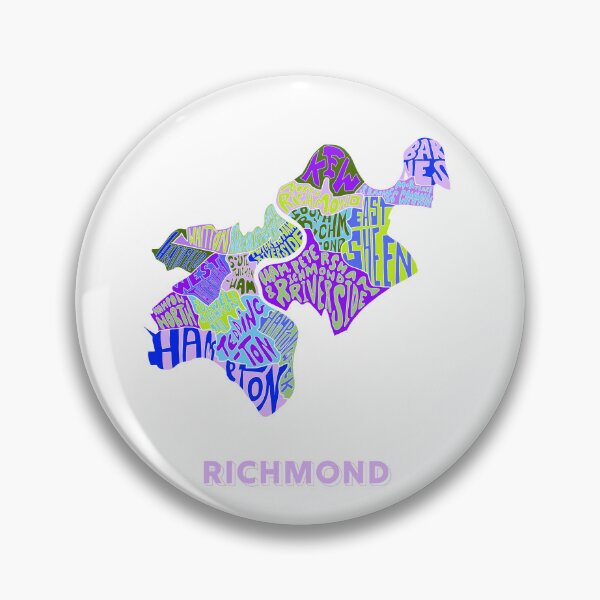 Item preview, Richmond - London Boroughs designed and sold by damnfinecuppa.