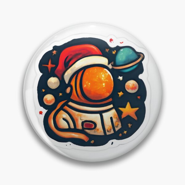 Item preview, Astronaut Santa Christmas Space Explorer designed and sold by anthonykoarts.