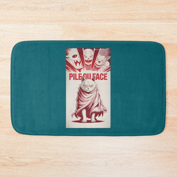Item preview, Grumpy Cat Pile Ou Face Anime Art designed and sold by susanqdarts.