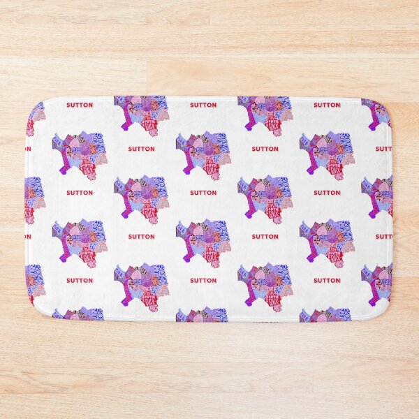 Item preview, Sutton - London Boroughs designed and sold by damnfinecuppa.