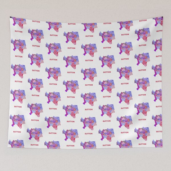 Item preview, Sutton - London Boroughs designed and sold by damnfinecuppa.