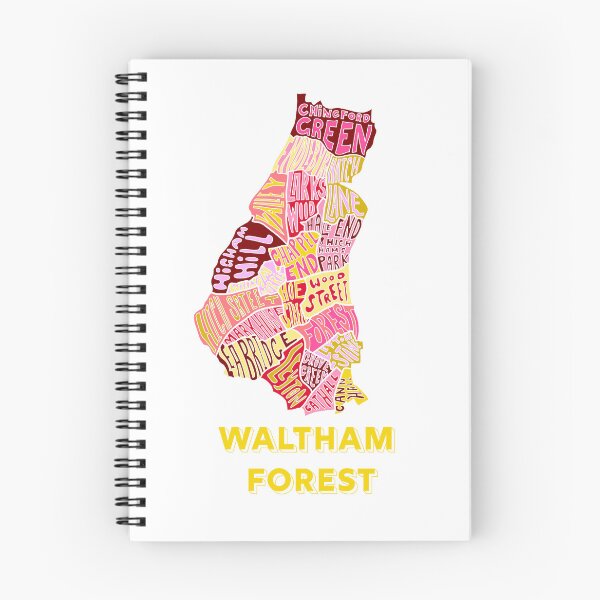 Item preview, Waltham Forest - London Boroughs designed and sold by damnfinecuppa.