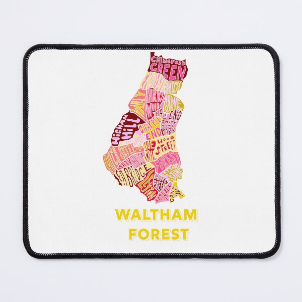 Item preview, Waltham Forest - London Boroughs designed and sold by damnfinecuppa.