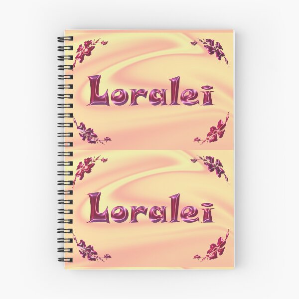 Item preview, Loralei Name Design – Satin Pink Glossy Font, Cute Shiny Lettering :) designed and sold by Myriel-Myriel.