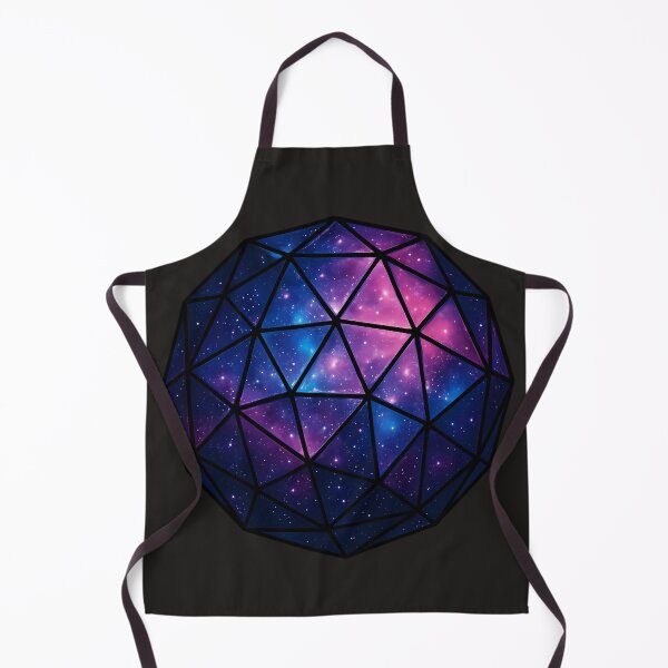 Item preview, Geometric Galaxy Orb | Cosmic Polygonal Space Design designed and sold by Glam-Spot.