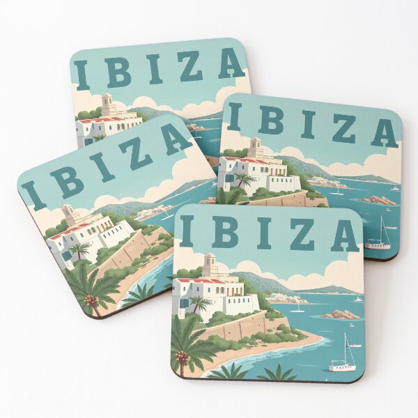 Item preview, Ibiza illustration designed and sold by Hala217.