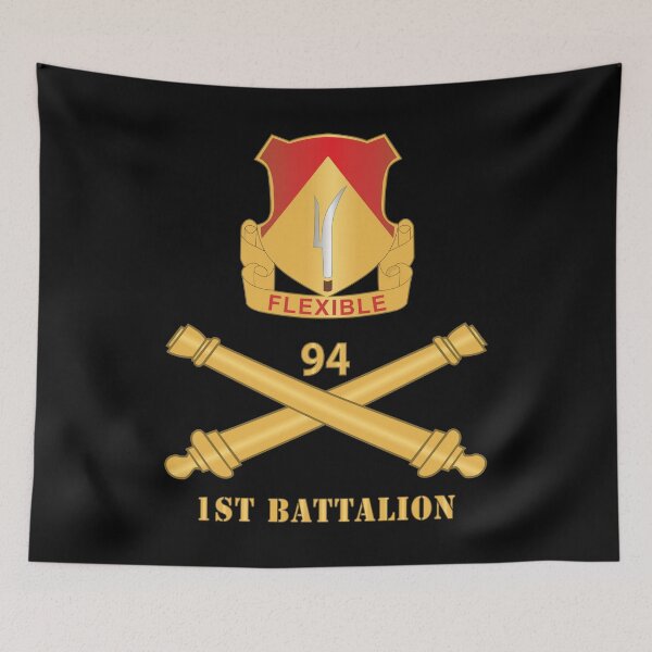 Item preview, Army - 94th Field Artillery Regiment - DUI w Number Br - 1st Battalion X 300 designed and sold by Military Insignia Products.