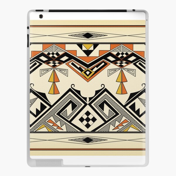 Southwest Two Flowers iPad Skin