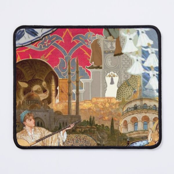 Item preview, Mystical Ottoman Art Collage designed and sold by AspireAura.