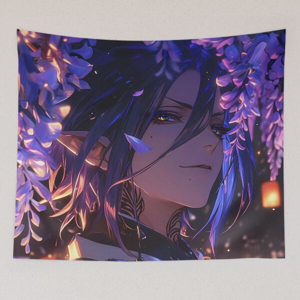 Item preview, Mephisto Pheles Blue Exorcist Anime Wisteria Lantern Mystic designed and sold by juniorcastros.