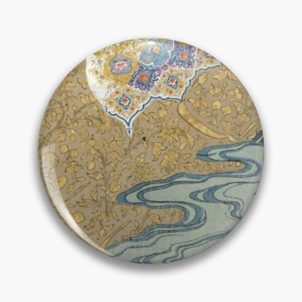 Item preview, Persian Mandala and Golden River designed and sold by AspireAura.