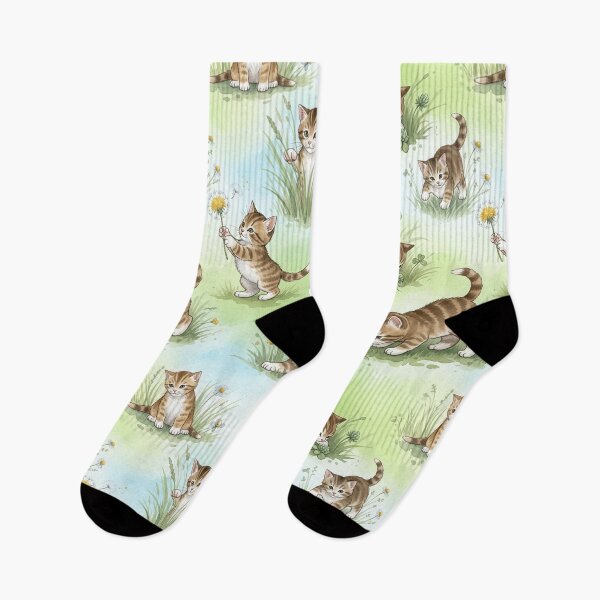 Item preview, Kittens in Meadow designed and sold by PragmaticP.