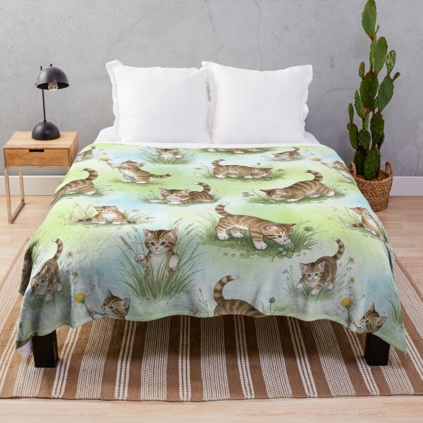Item preview, Kittens in Meadow designed and sold by PragmaticP.