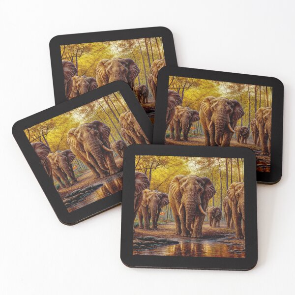 Item preview, The Elephant Herd designed and sold by Helios Be. Lavsh.