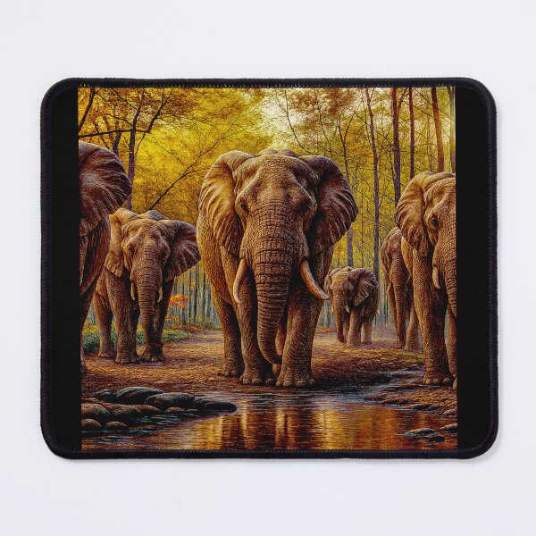 Item preview, The Elephant Herd designed and sold by Helios Be. Lavsh.