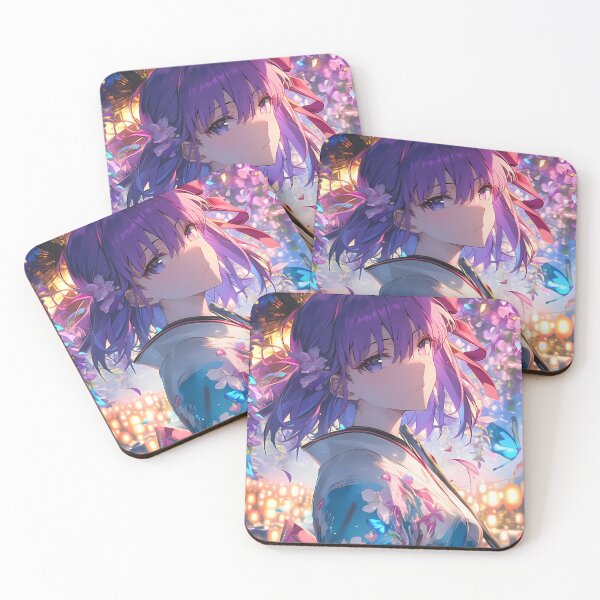 Item preview, Sakura Matou Fate Stay Night Anime Kimono Wisteria Serenity designed and sold by juniorcastros.