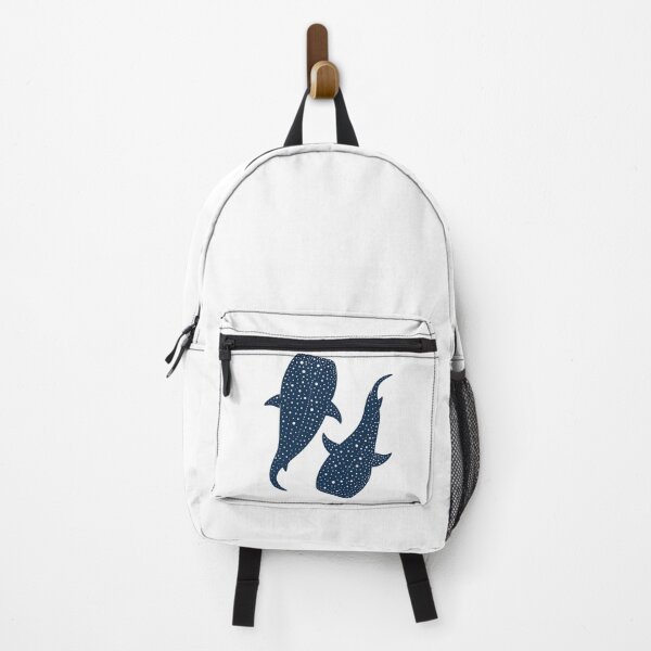 Item preview, Elegant Whale Shark Duo Illustration designed and sold by ArtfulWeave.