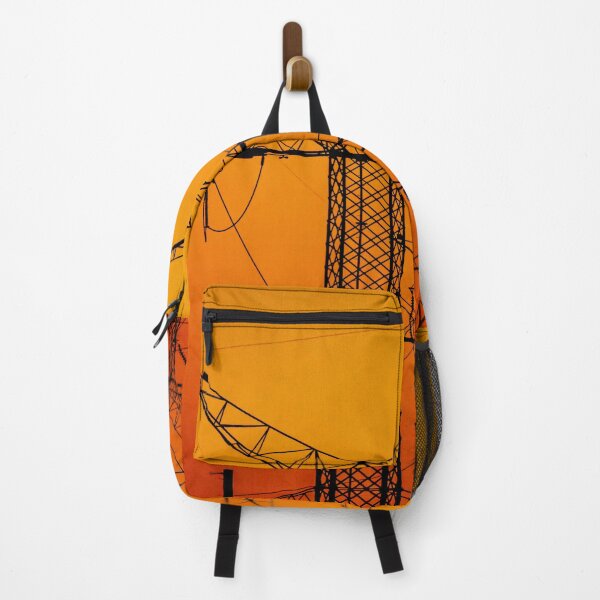 Item preview, Chicago Power Lines Industrial Sunset Urban Art designed and sold by Amanda's Factory.