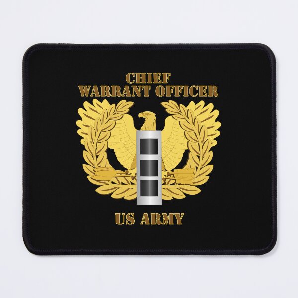 Artikelvorschau, Armee - Emblem - Warrant Officer - CW3 entworfen und verkauft von Military Insignia Products.