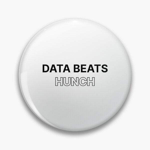 Item preview, Data beats hunch designed and sold by Jiben44.