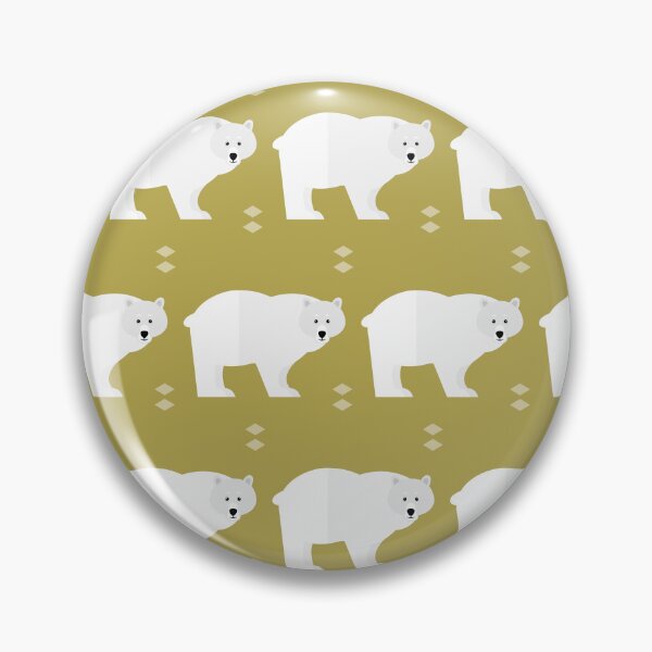Item preview, Polar bears on green designed and sold by reneesillus.