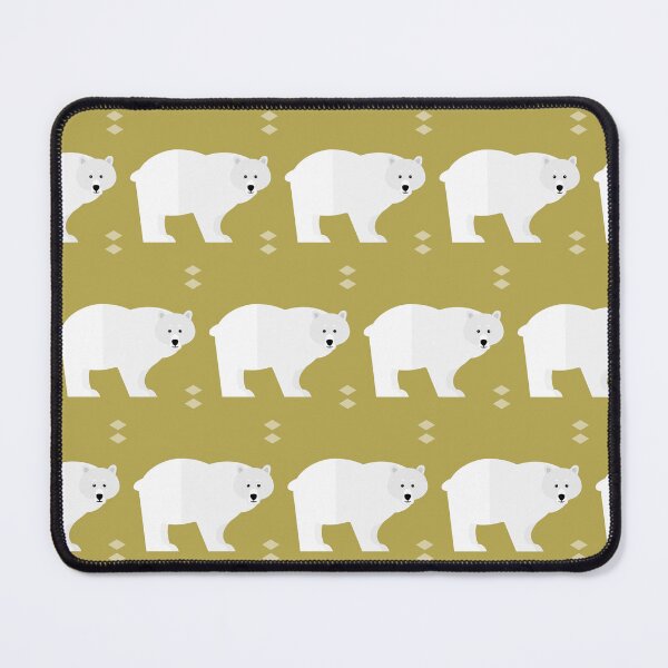 Item preview, Polar bears on green designed and sold by reneesillus.
