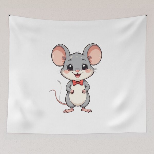 Item preview, Cute & Cool Mouse T-Shirt – Cartoon, Realistic & Streetwear Animal Designs designed and sold by AbhishekPanwar.