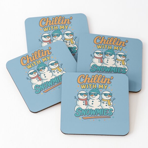 Item preview, Chillin' with my Snowmies Snowmen  designed and sold by FrictionMaxxing.
