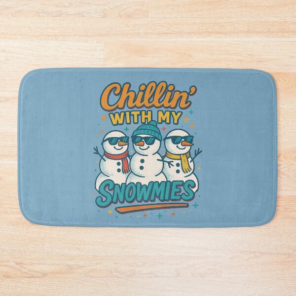 Item preview, Chillin' with my Snowmies Snowmen  designed and sold by FrictionMaxxing.