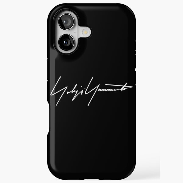 ヨウジヤマモト Yohjiyamamoto iPhone14pro スマホケース Signature iPhone case14/14pro/15/15pro – THE SHOP YOHJI YAMAMOTO