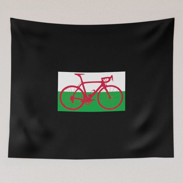Item preview, Bike Flag Wales (Big) designed and sold by jrpeenndapo8.