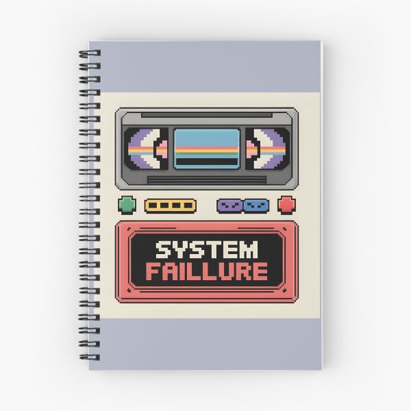 Item preview, Retro System Failure VHS Pixel Art designed and sold by aaronmbshopus.