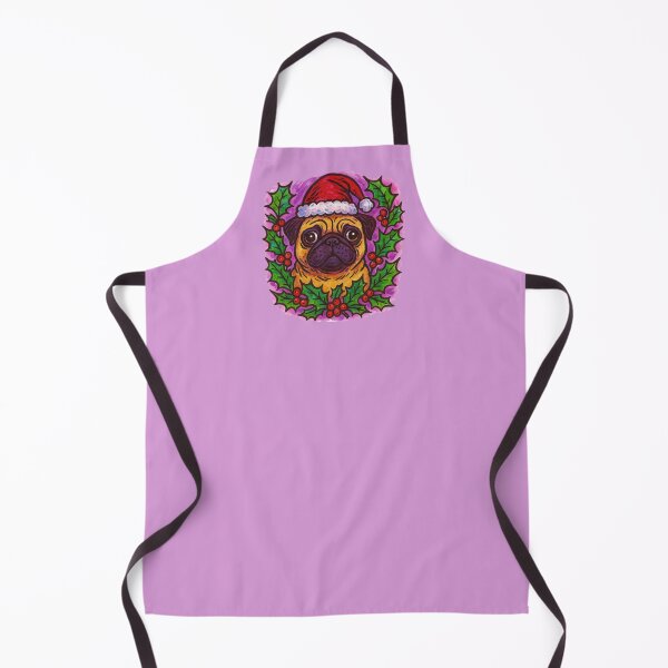 Item preview, Cute Christmas Pug designed and sold by FrictionMaxxing.