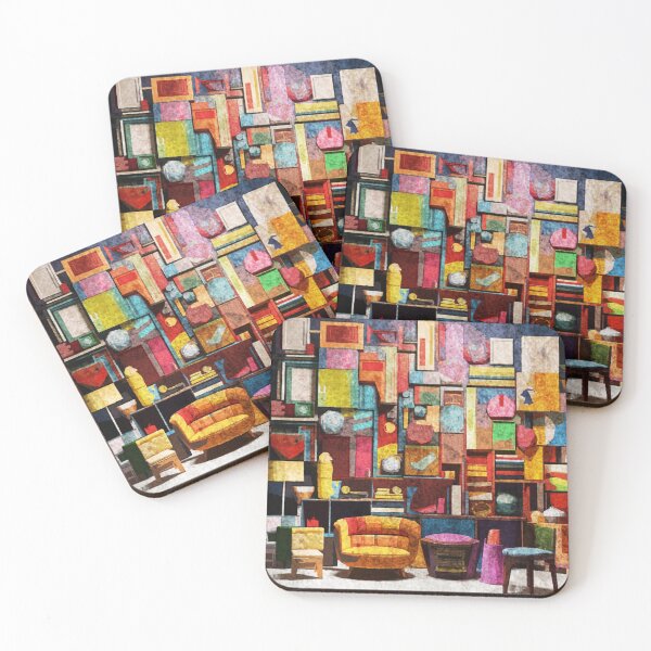 Item preview, Abstract room designed and sold by kinpirks.