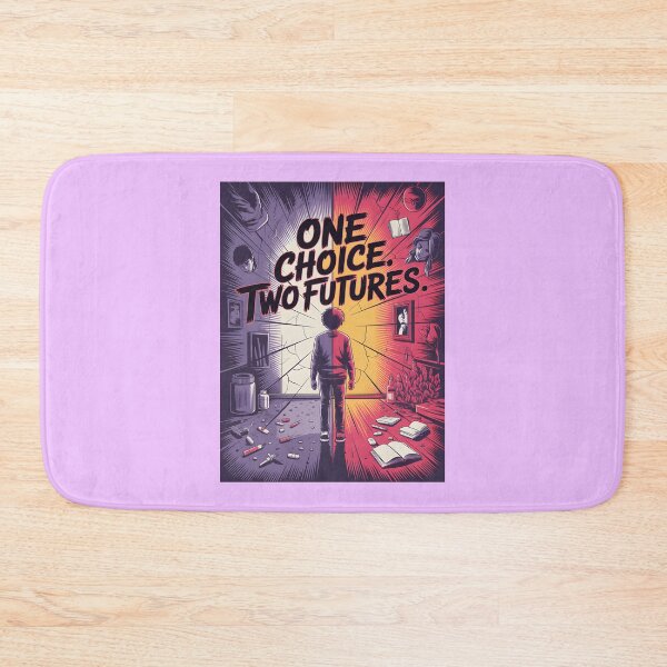 Item preview, One Choice Two Futures Decision Poster designed and sold by aaronmbshopus.